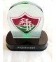 Luminária de mesa com brasão do Fluminense